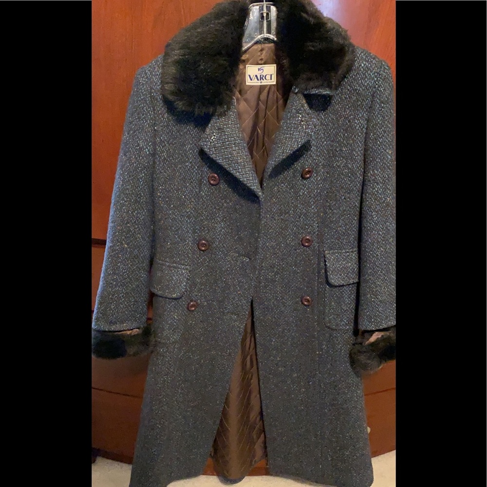 NWT girls Varci gorgeous dressy coat and hat